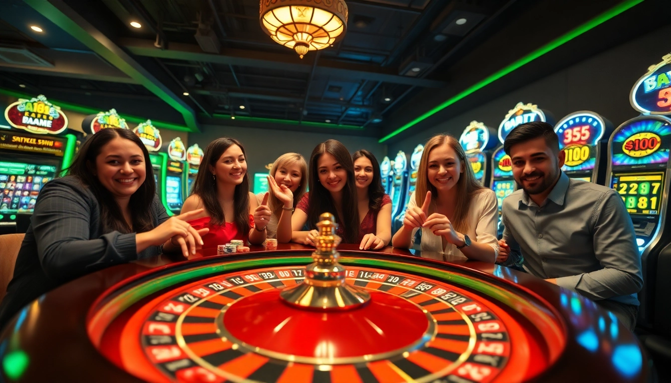 Players enjoy thrilling moments at 688vbr.br.com’s vibrant roulette table and dazzling slot machines.