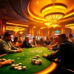 Experience the thrill of gambling at https://mm88.sa.com/ with players at a vibrant poker table.