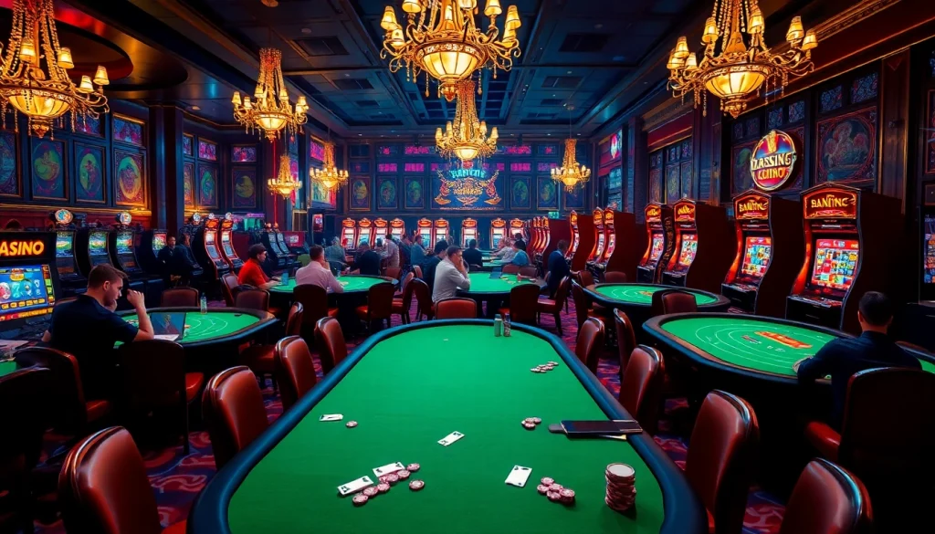 Experience the thrill of winning at jogoluck casinos with vibrant gaming environments.
