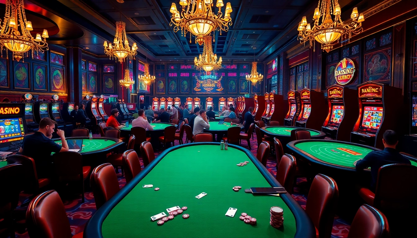 Experience the thrill of winning at jogoluck casinos with vibrant gaming environments.