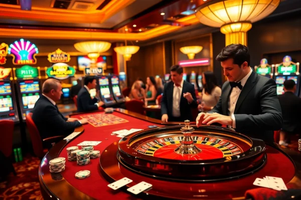 Players enjoy a thrilling roulette game at RR88, the top online casino destination.