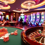 Experience the thrilling gameplay at MM88, where players enjoy vibrant casino tables and exciting slot machines.